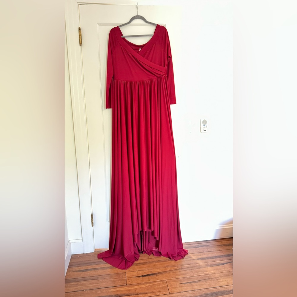 Maternity photo shoot dress